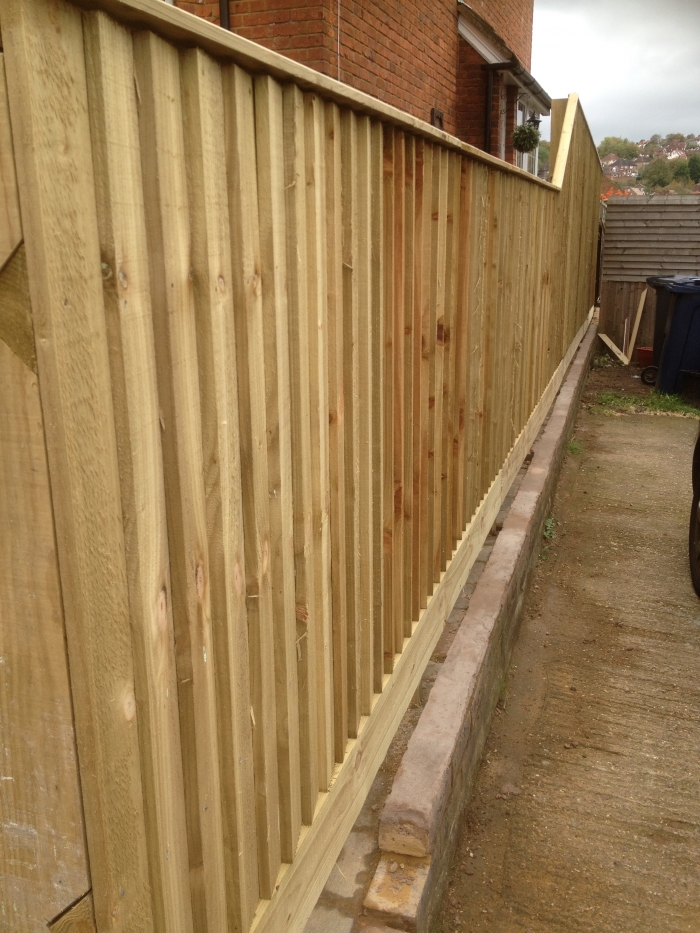 1.2m closeboard complete
